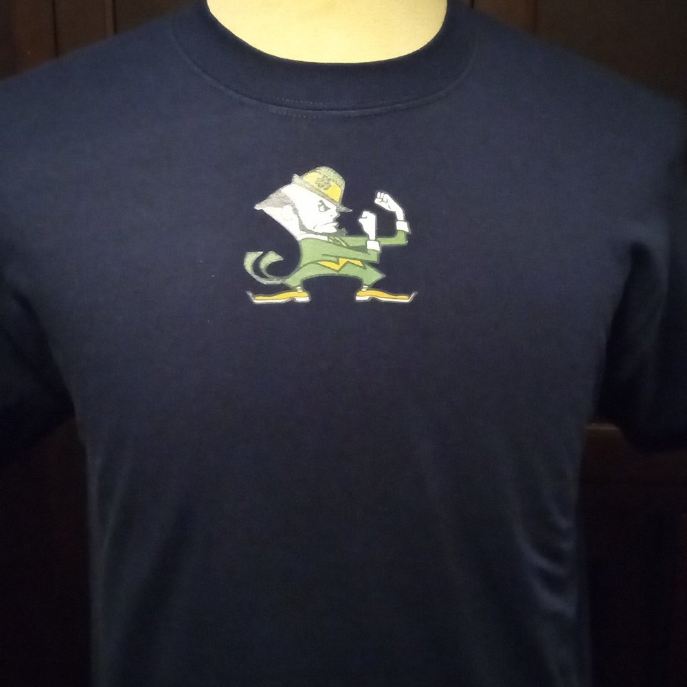 Notre Dame Fighting Irish Men's Short Sleeve Russell Brand Tee (NWT) Med 38-40